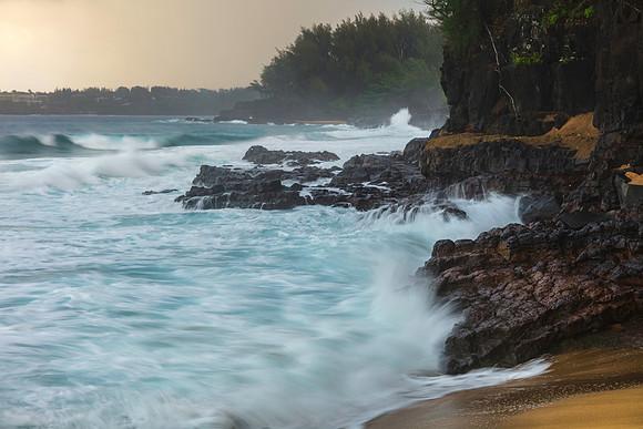Lumahai Beach in Kauai