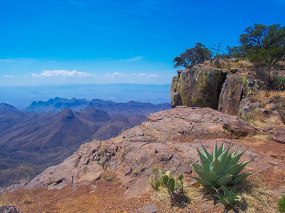 Atop Big Bend National Park