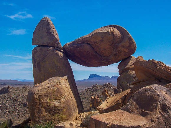 Balanced Rock at Big Bend