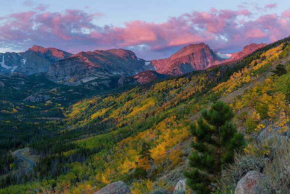 Hallett Peak Light