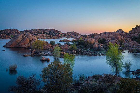 Dawn at Watson Lake