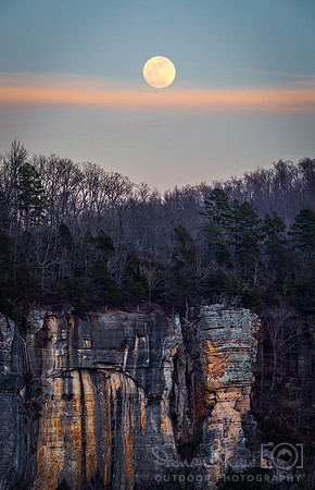 Roark Bluff Moonrise