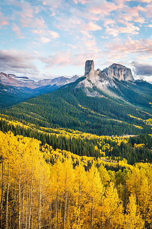 Chimney Rock Alpenglow