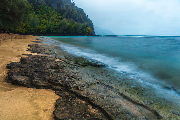 Kee Beach in Kauai
