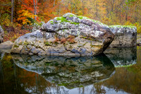 Hedges Hole on the Buffalo in October