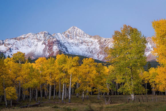 Wilson Peak Alpenglow