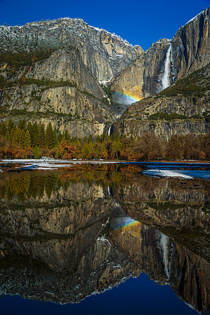 Yosemite Falls Reflections