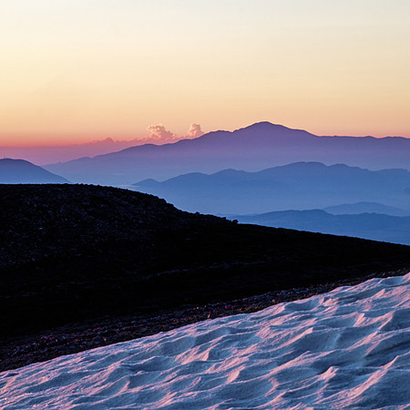 View of Pikes Peak from Mount Sherman