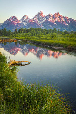 Schwabacher Landing Wyoming Vertical