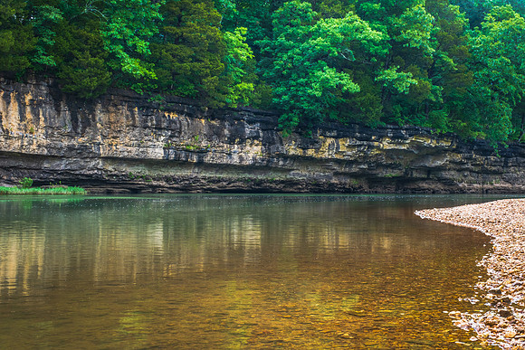 Meramec River near Moselle, Missouri